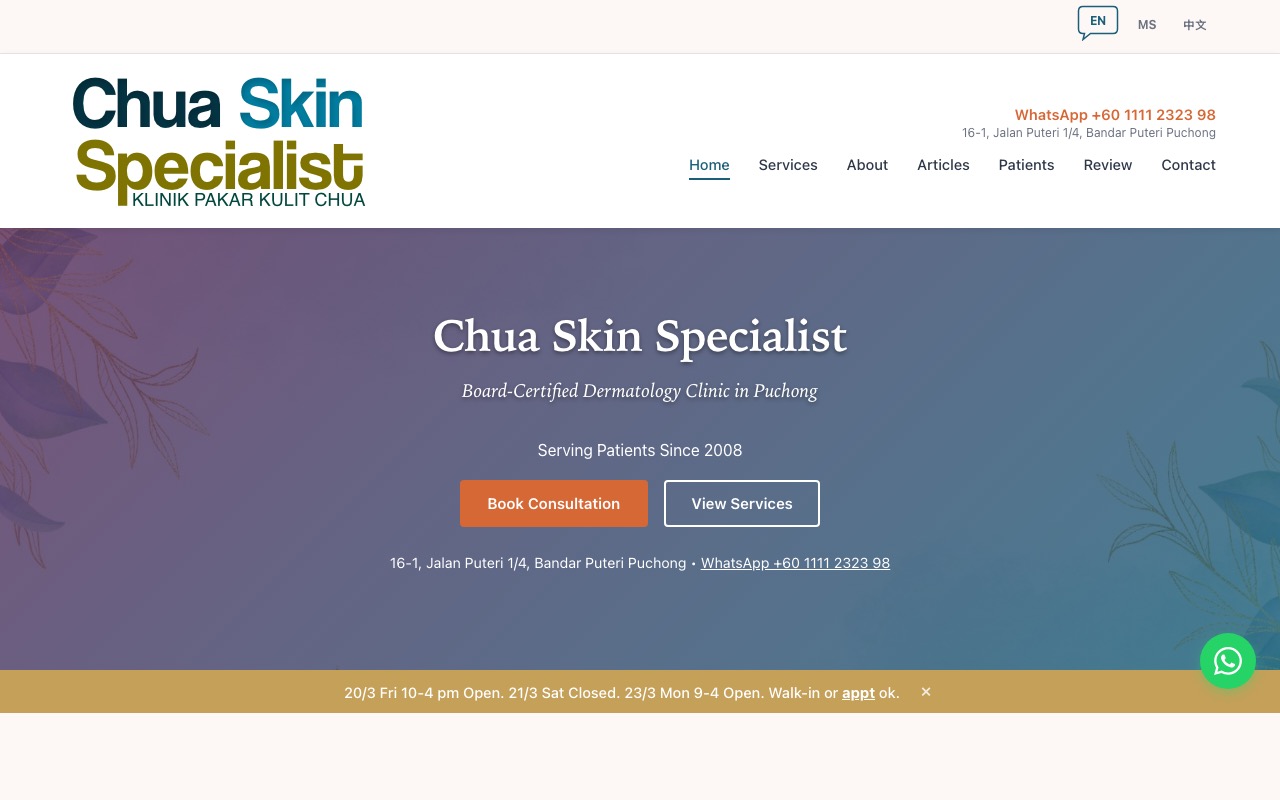 Chua Skin Specialist
